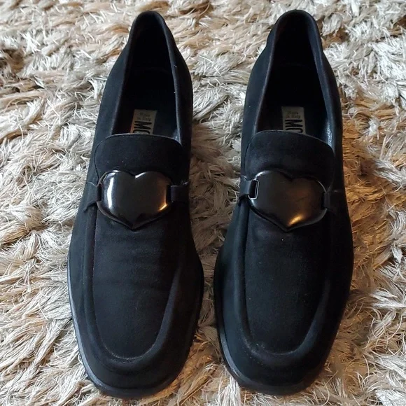 MOSCHINO black suede loafers - Picture 10 of 12